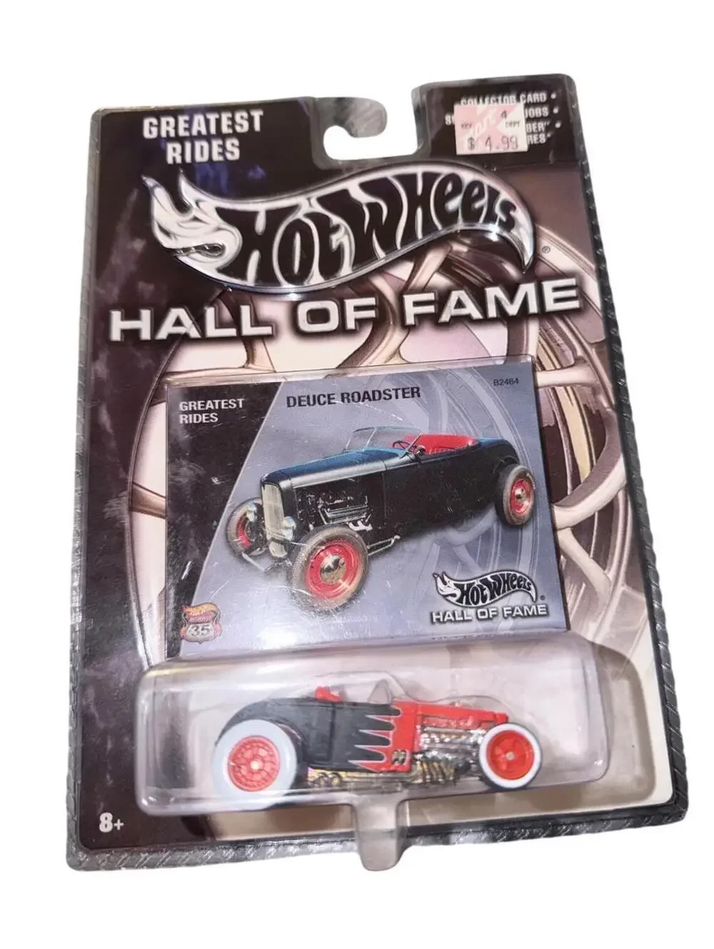 Hot Wheels Hall Of Fame Deuce Roadster Die-Cast Car Greatest Rides Series Black/